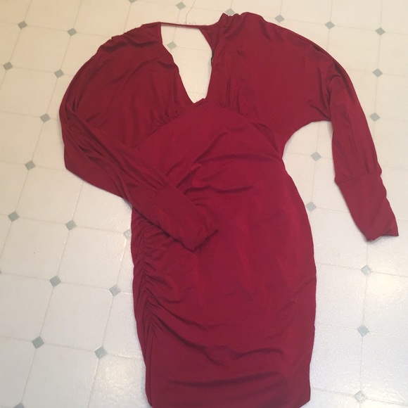 Lush Dresses & Skirts - 3/10$🔥Lush Sexy ruched long sleeve softie dress🔥